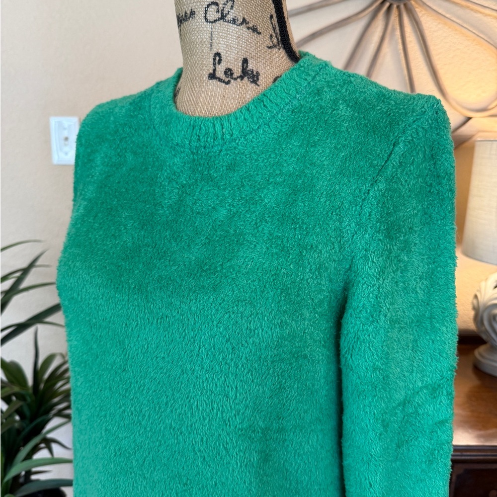 Style & Co. Kelly Green Chenille Women's Sweater - Picture 9 of 13